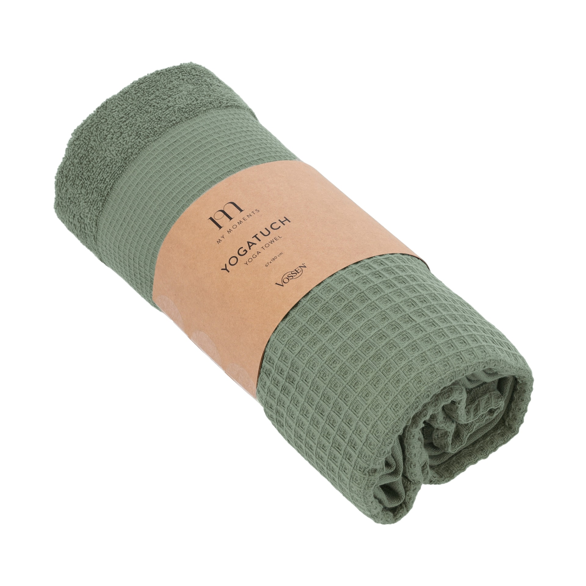 VOSSEN Yogatuch MY MOMENTS 67 x 180 cm detox green