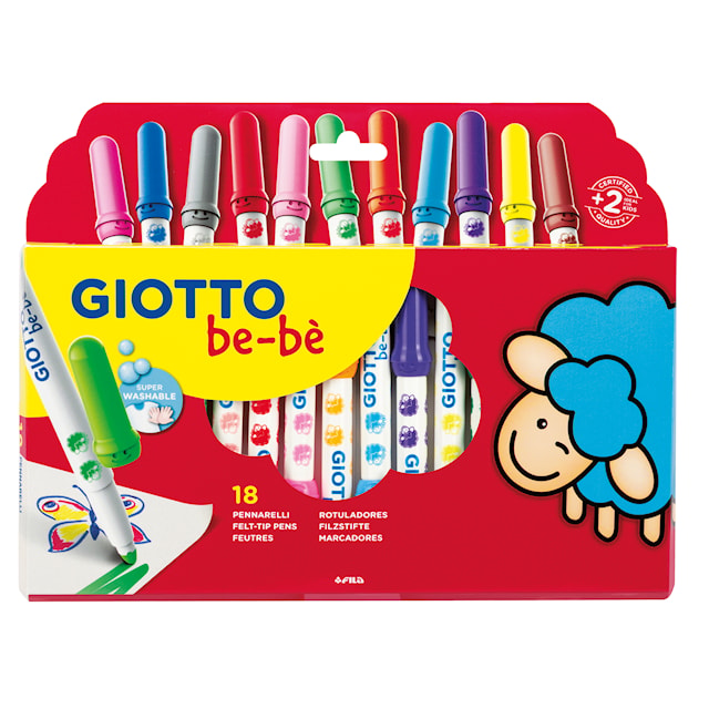Marker Pens 18 pcs BL Giotto Be-bè