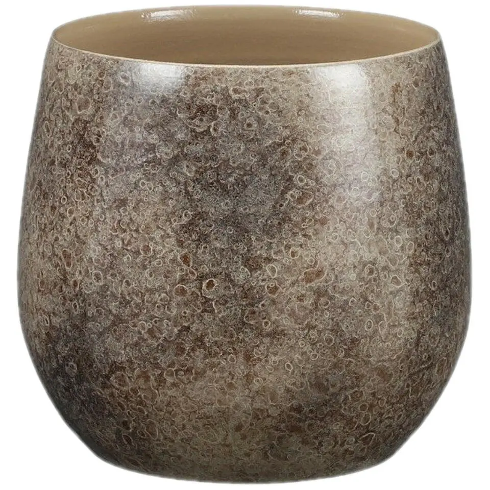 Mica Decorations Bloempot - Terracotta - bruin - 24 x 22 cm