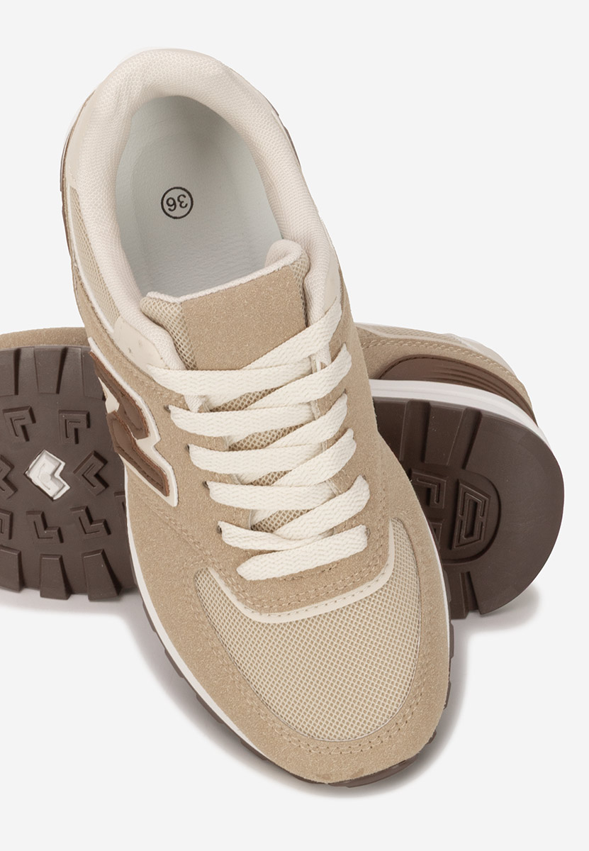 Baskets pour femme kaki Neilina