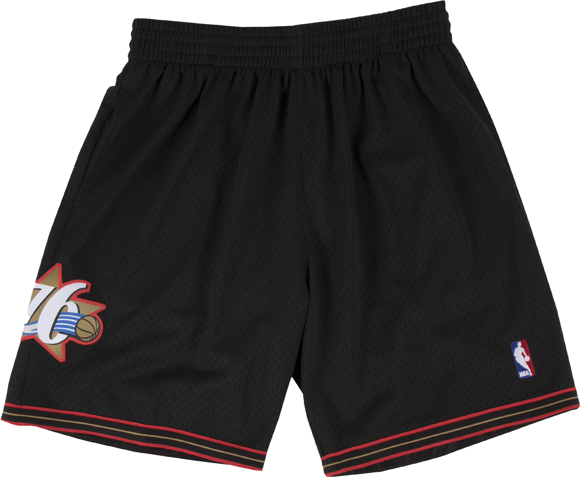 Mitchell and Ness NBA P 76ers Short Schwarz