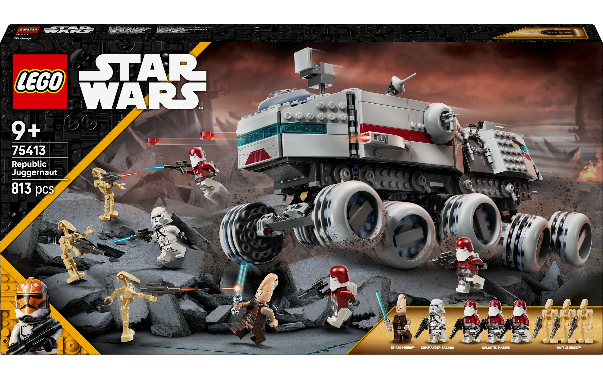 Star Wars Republikanischer Juggernaut 75413<br>Bau-Set für jede Menge Actionspass