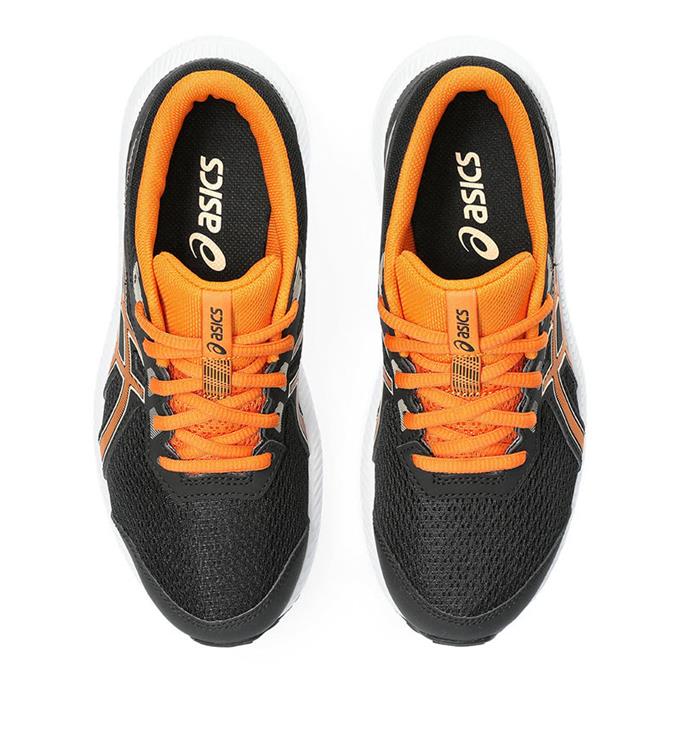 ASICS CONTEND 8 GS 1014A259 BLACK-BRIGHT-ORANGE