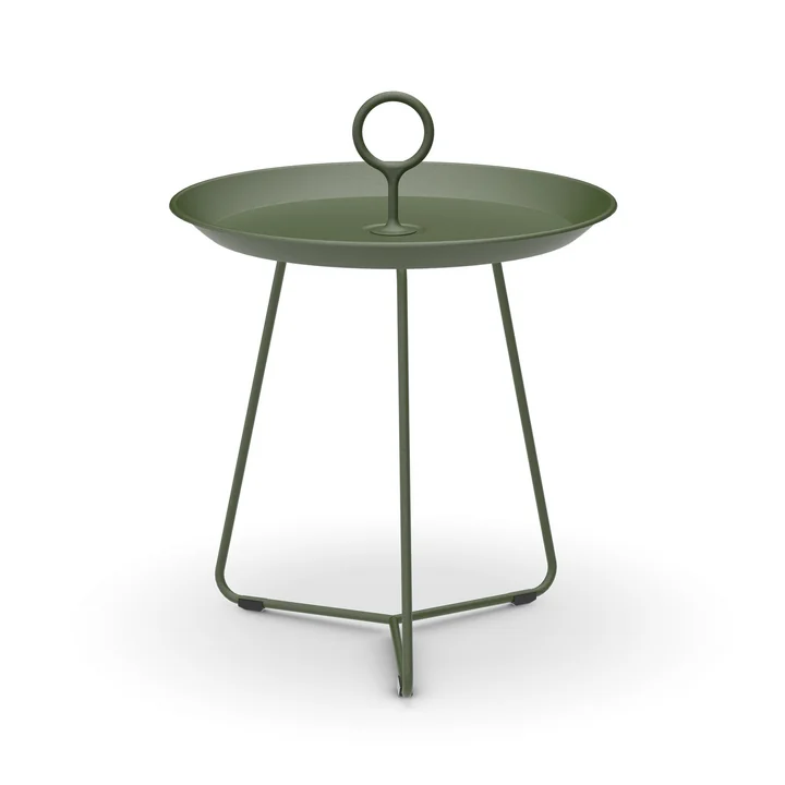 HOUE - EYELET Beistelltisch, Ø 45 cm, olivgrün