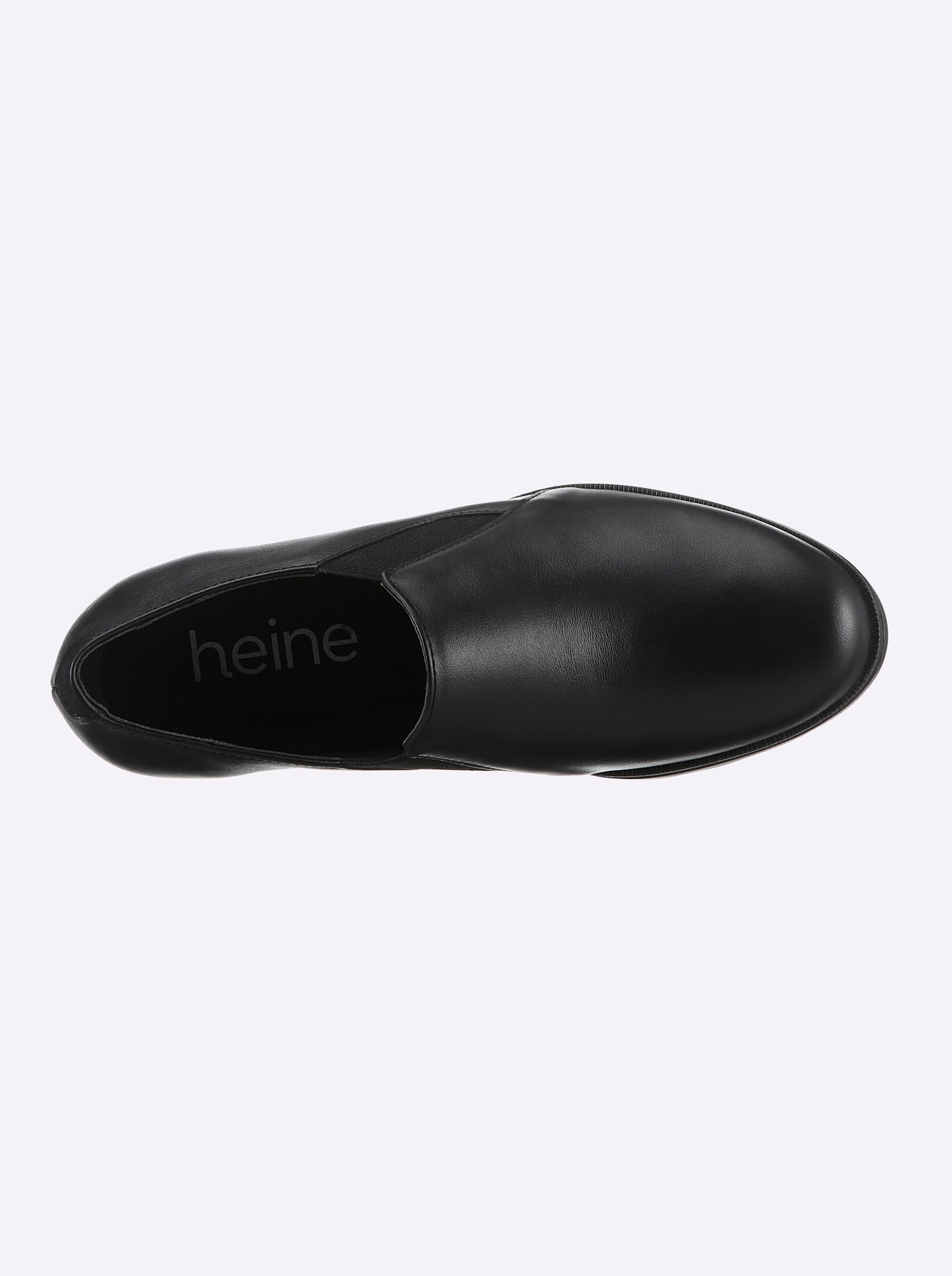 heine Hochfrontpumps in schwarz
