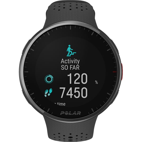Montre cardio GPS POLAR PACER PRO CARBON GREY