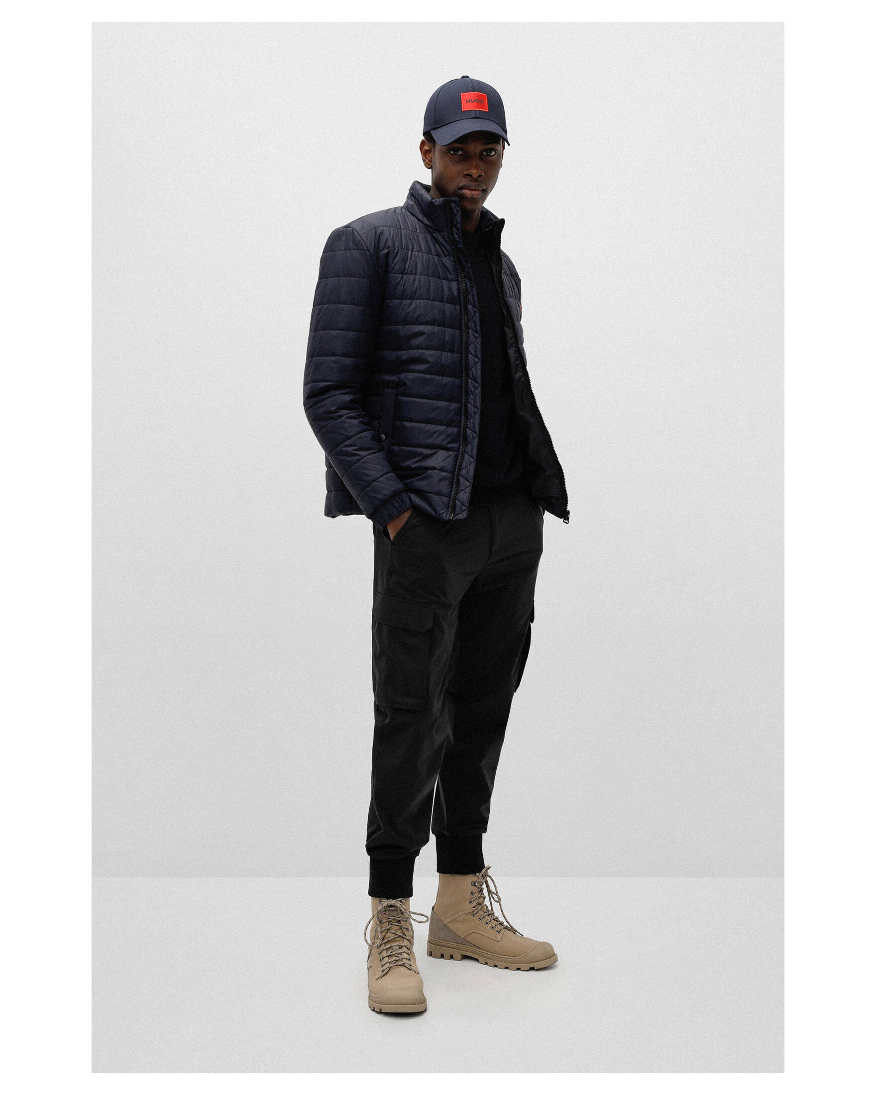 HUGO| Herren Steppjacke BENTI2221 Slim Fit
