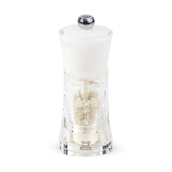 Moulin à sel humide blanc Molène 14 cm Peugeot