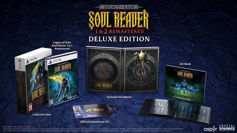 Legacy of Kain - Soul Reaver 1 & 2 Remastered - Deluxe Edition - PS5