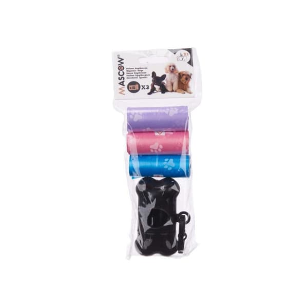 Kjæledyrposedispenser Mascow 198 Plast Sett (12 enheter)