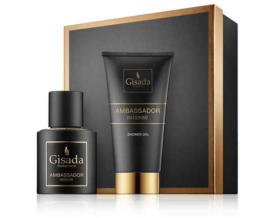 Gisada Ambassador for Men Intense EdP Set mit Shower Gel 50ml-100ml