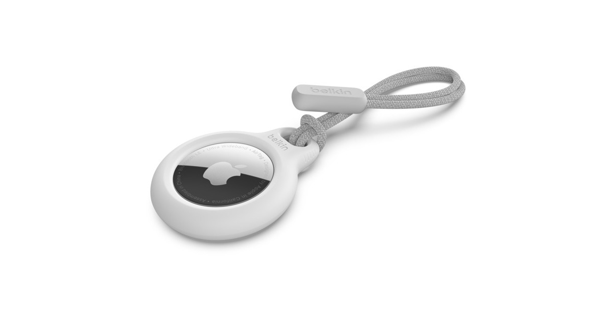 BelkinBeschermende houder met bandje voor AirTag tracker  (Wit)