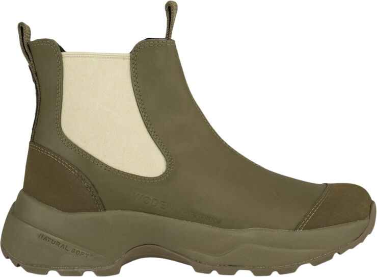 Woden Siri Waterproof Dark olive/alfalfa