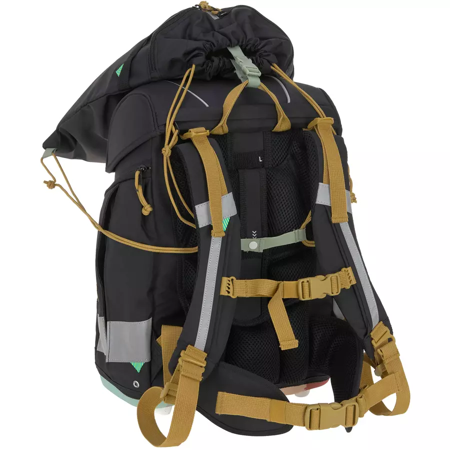 LÄSSIG Schulranzen-Set 7-tlg. Boxy Unique black
