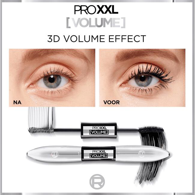 L'Oréal Paris PRO XXL Volume Mascara Zwart