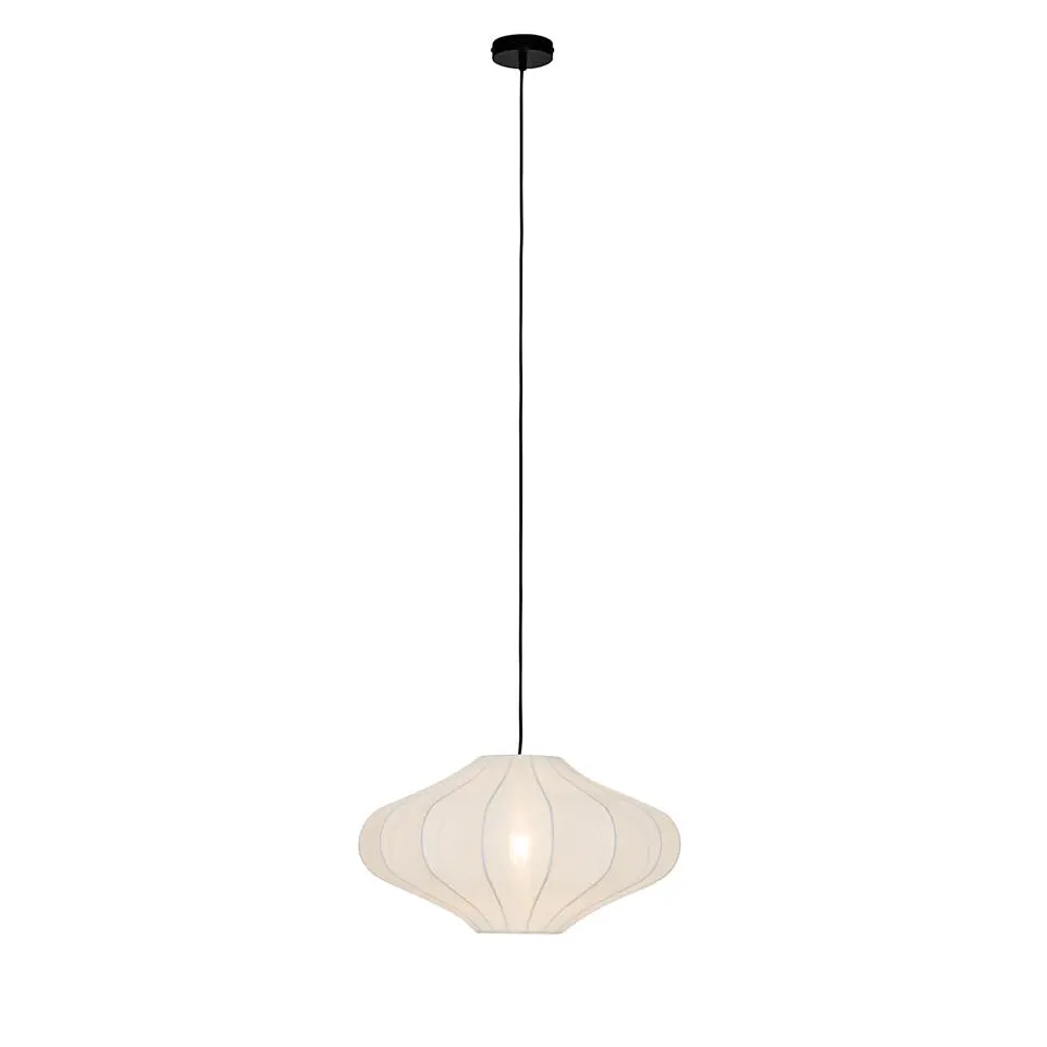 Qazqa hanglampen plu wit e27
