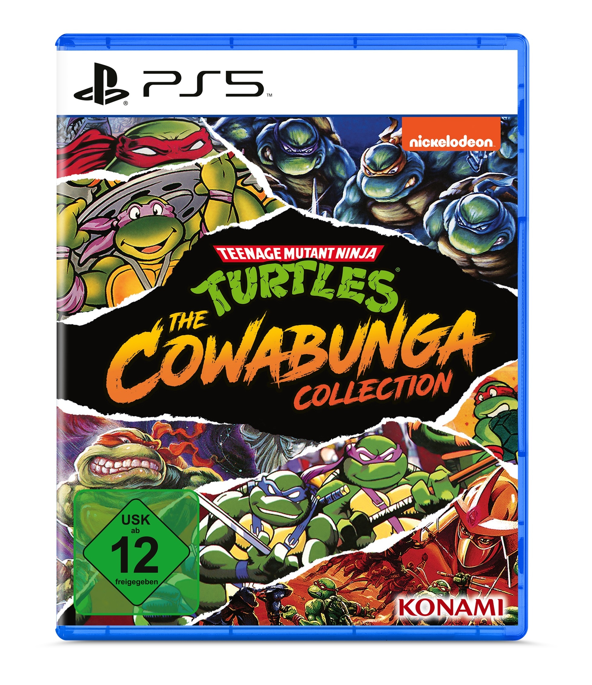 Konami Spielesoftware »Teenage Mutant Ninja Turtles - The Cowabunga Collection« PlayStation 5