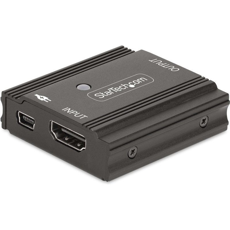 StarTech.com Amplificateur de signal HDMI 8K 60Hz, 10m - Répéteur Actif HDMI 2.1 et Amplificateur de Signal Vidéo Jusqu'à 8K 60Hz/4K 144Hz - Répétiteur HDMI Compact - Booster de signal HDMI