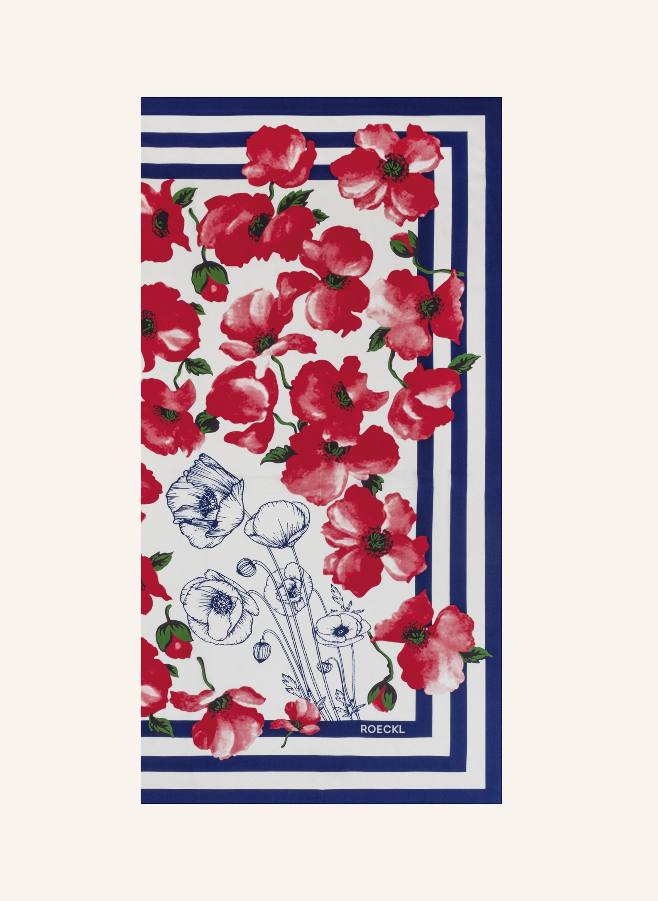 ROECKL Tuch POPPY RUSH