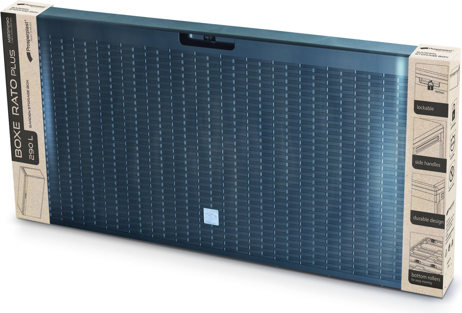 Intratuin kussenbox antraciet 114 x 47 x 59,4 cm