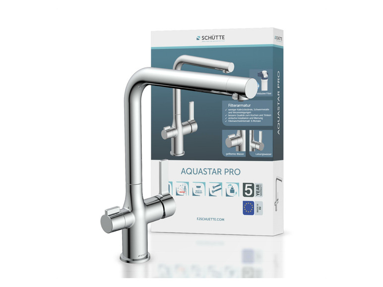 Keukenkraan met filtersysteem Aquastar Pro