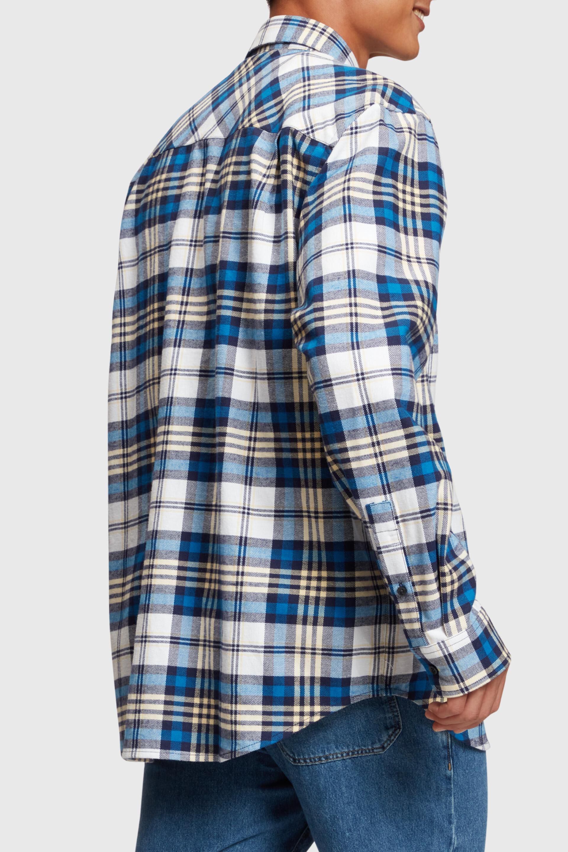 Chemise en flanelle à carreaux