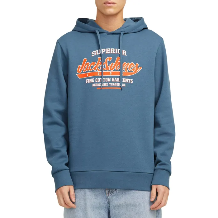 Jack & Jones Logo Hoodie Heren