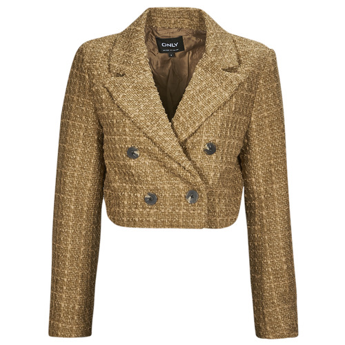 Only - ONLNEWKENNEDY BOUCLE BLAZER OTW - Marron