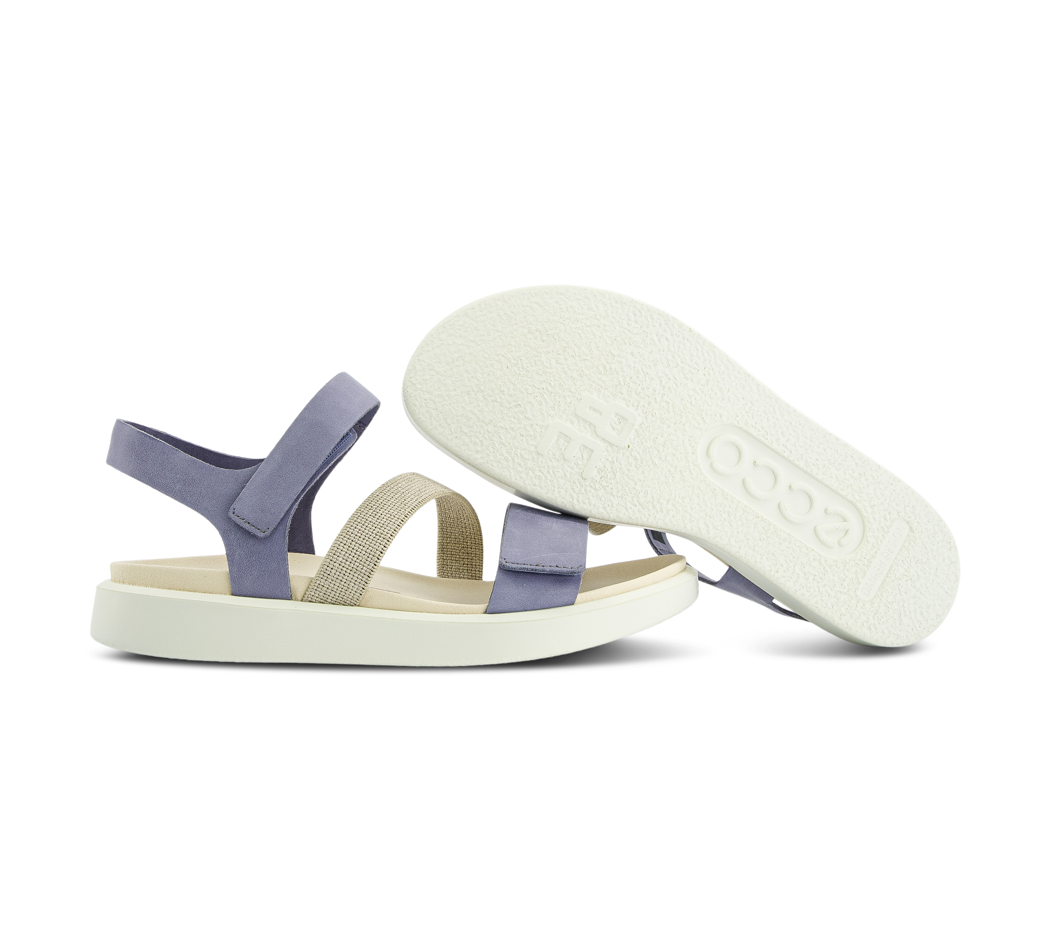 Ecco Flowt - Riemchensandalen blau