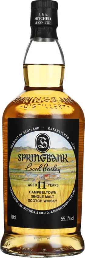 SPRINGBANK 11 YEARS LOCAL BARLEY 2023 70CL