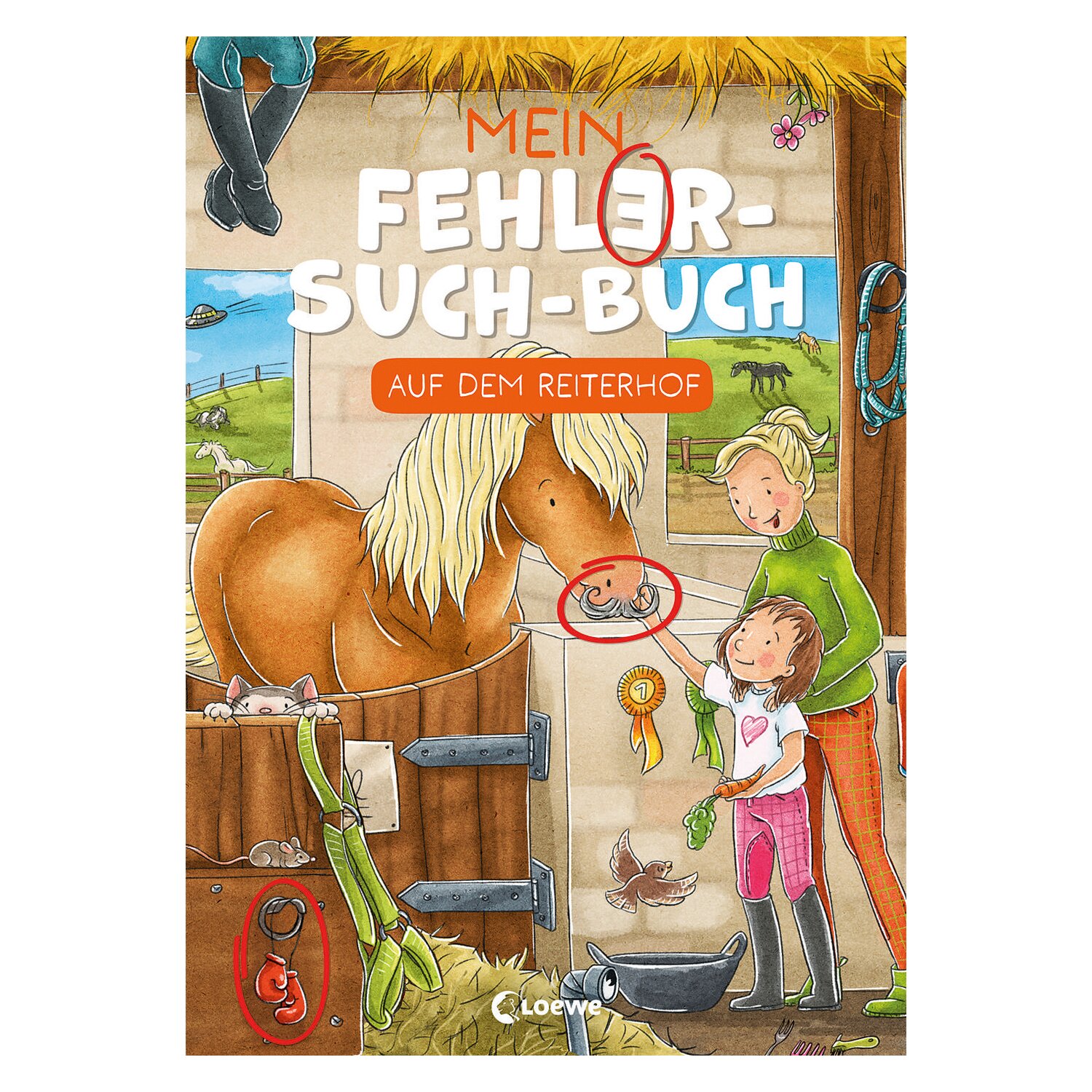 Loewe Mein Fehler-Such-Buch - Auf dem Reiterhof