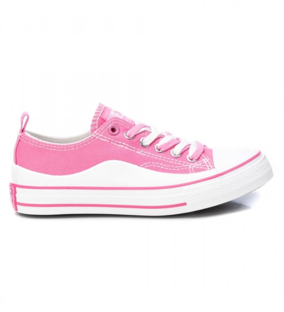 Tênis infantil Xti 150456 branco e rosa