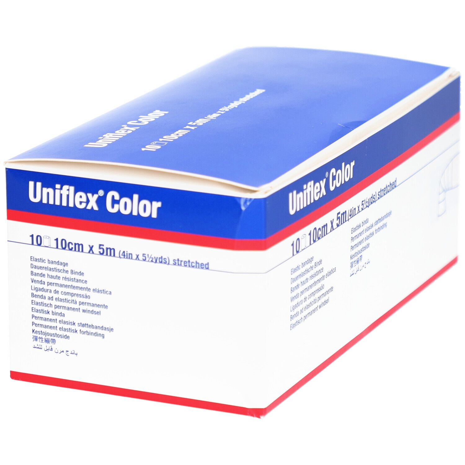 Uniflex Universal Binden 10 cm x 5 m rot