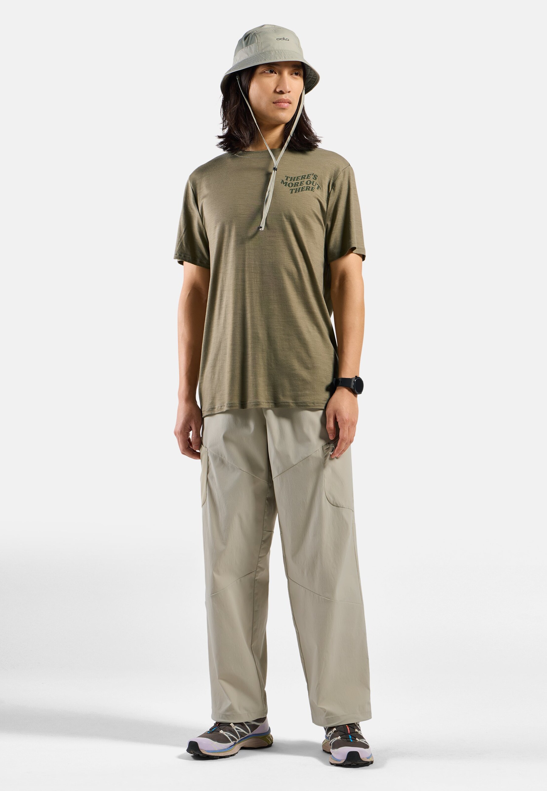 Essentials Cargohose in agate gray