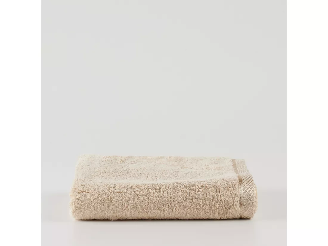 Serviette de Bain en Bambou Beige 50x90 cm
