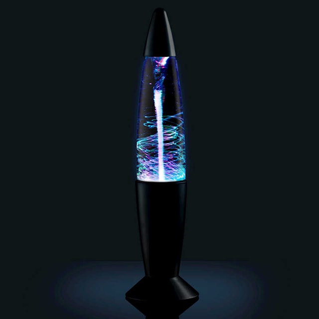Fargeskiftende tornadolampe