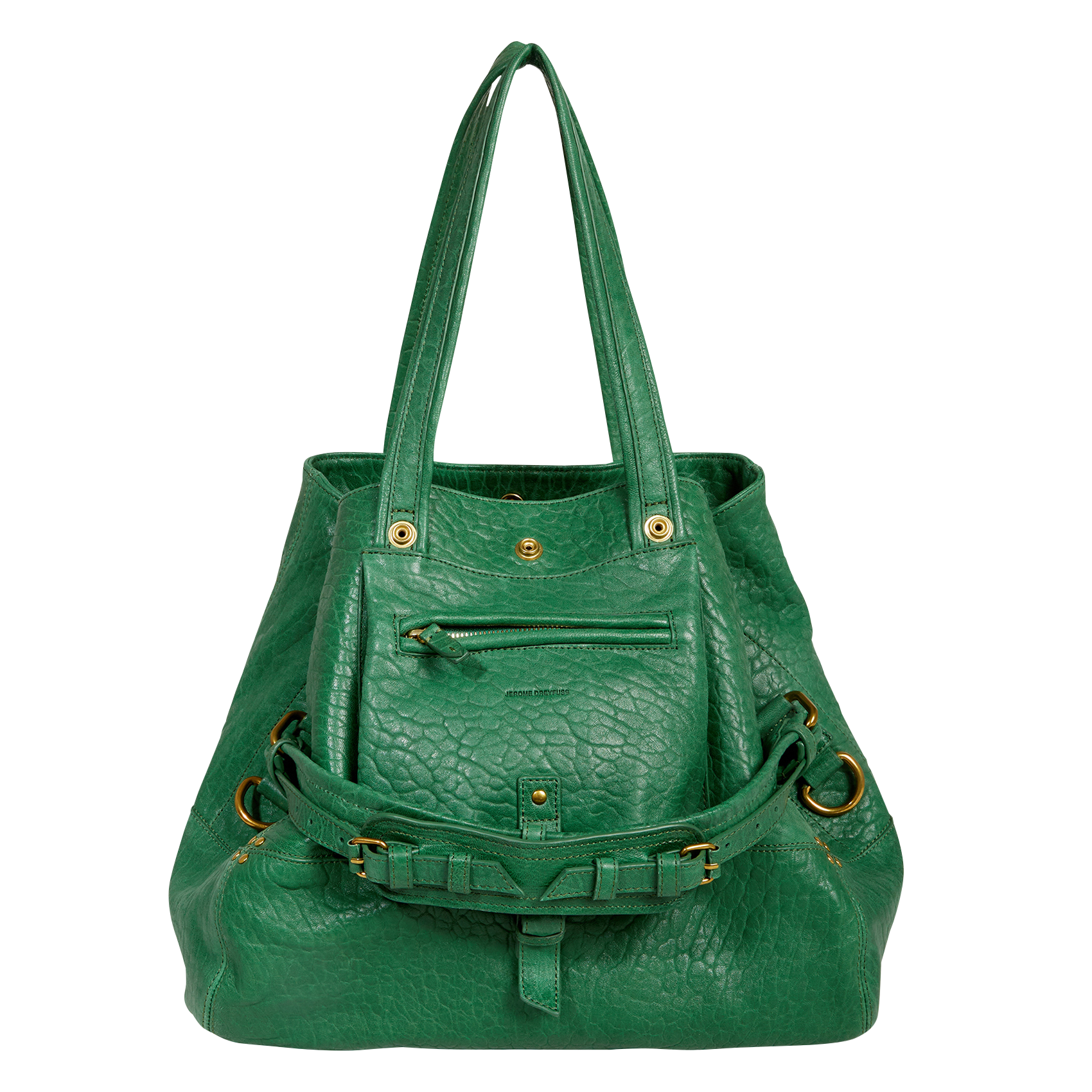 BILLY M - Sac cabas en cuir | Vert
