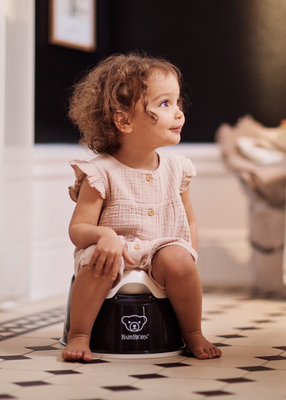 BabyBjörn Smart Potte, Svart/Hvit