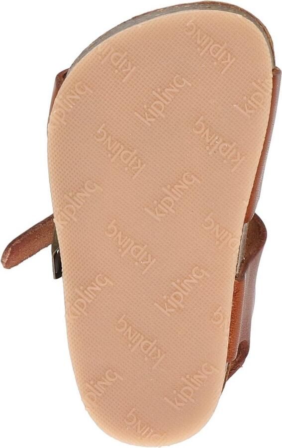 Kipling leren sandalen cognac Bruin Leer Effen 25