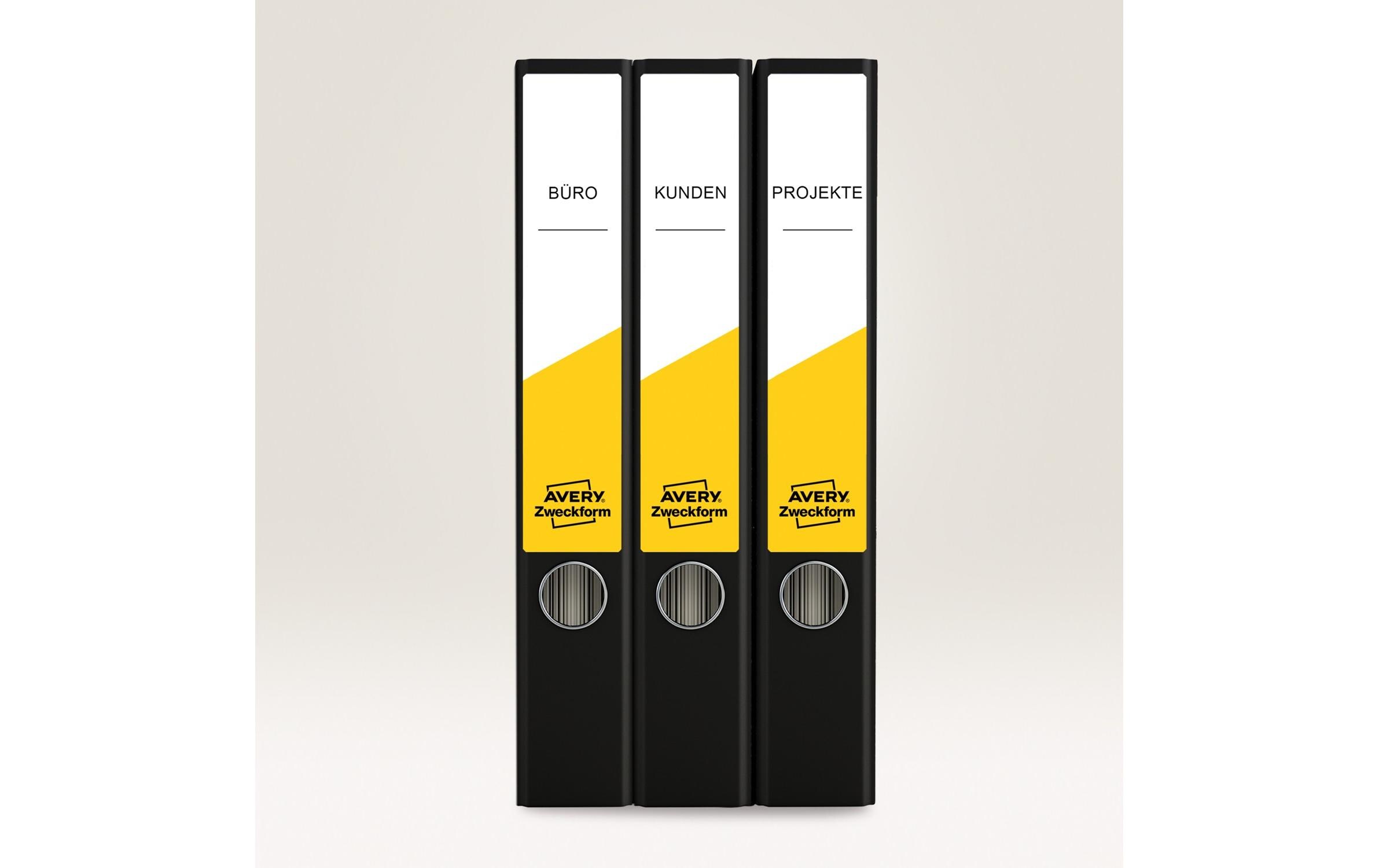 Ordneretiketten L4760 100 x 192 mmEtiketten für Drucker, 192 x 38 mm, weiss