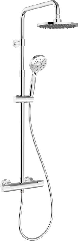 Boss & Wessing Regendouche Rond/Stortdouche met Handdouche Chroom