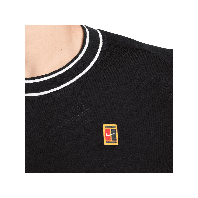 Tee-shirt de tennis Nike Heritage blanc ou noir