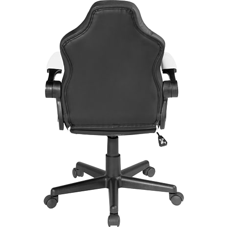 Deltaco junior gamerstol - sort/hvid