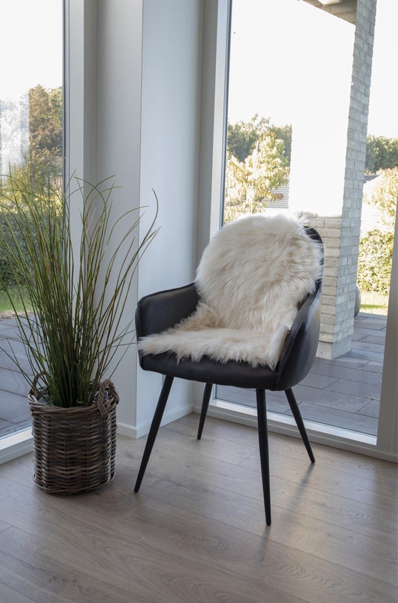 Artichok Benthe schapenvacht wit - 50 x 85 cm