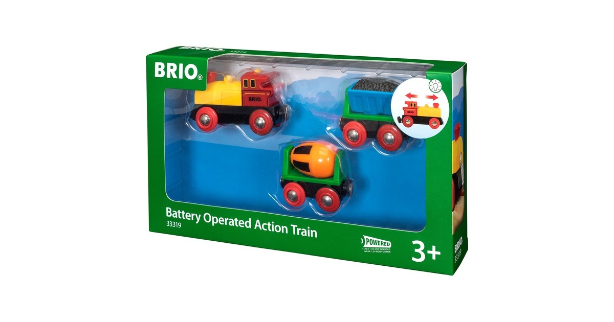 BRIOWorld - Trein op batterijen Speelgoedvoertuig
