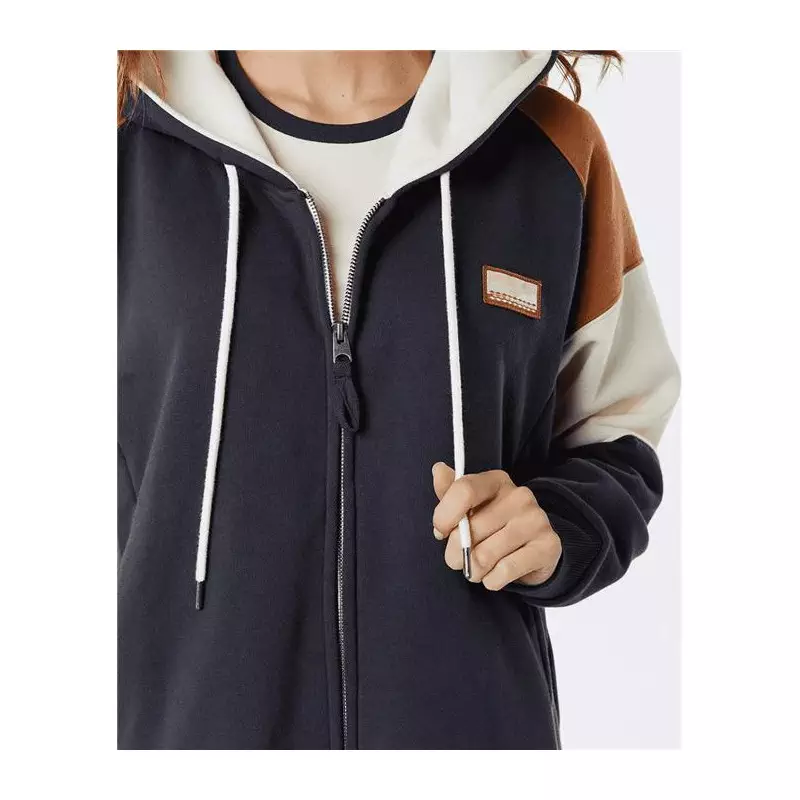 Sweat femme RIPCURL Galicia Full Zip Fleece Washed Black
