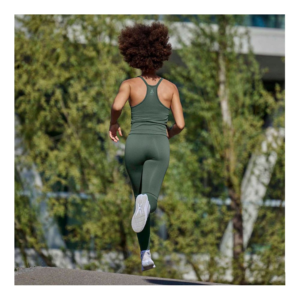 Odlo ACTIVE 365 2IN1 - Débardeur Femme camping green