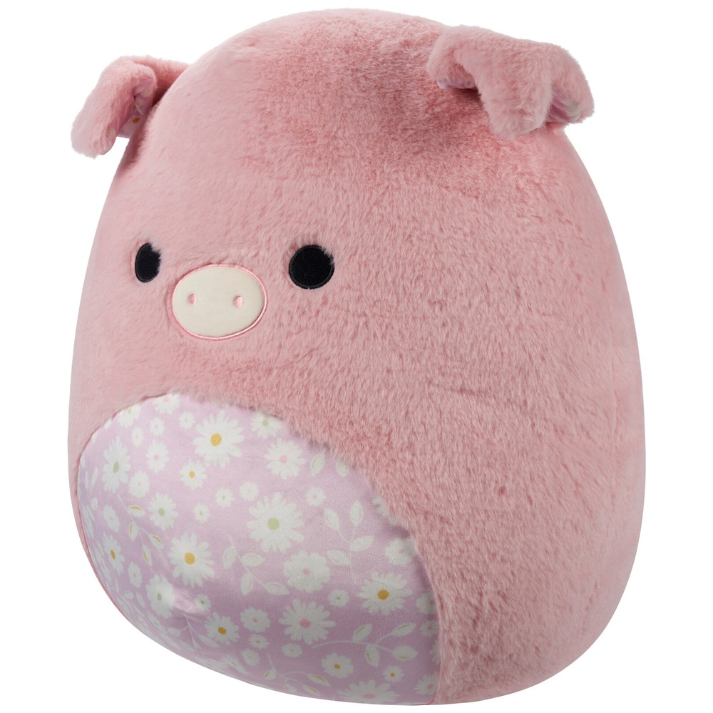Original Squishmallows 50cm Fuzz-A-Mallows Peter das rosa Schweinchen Plüschtier