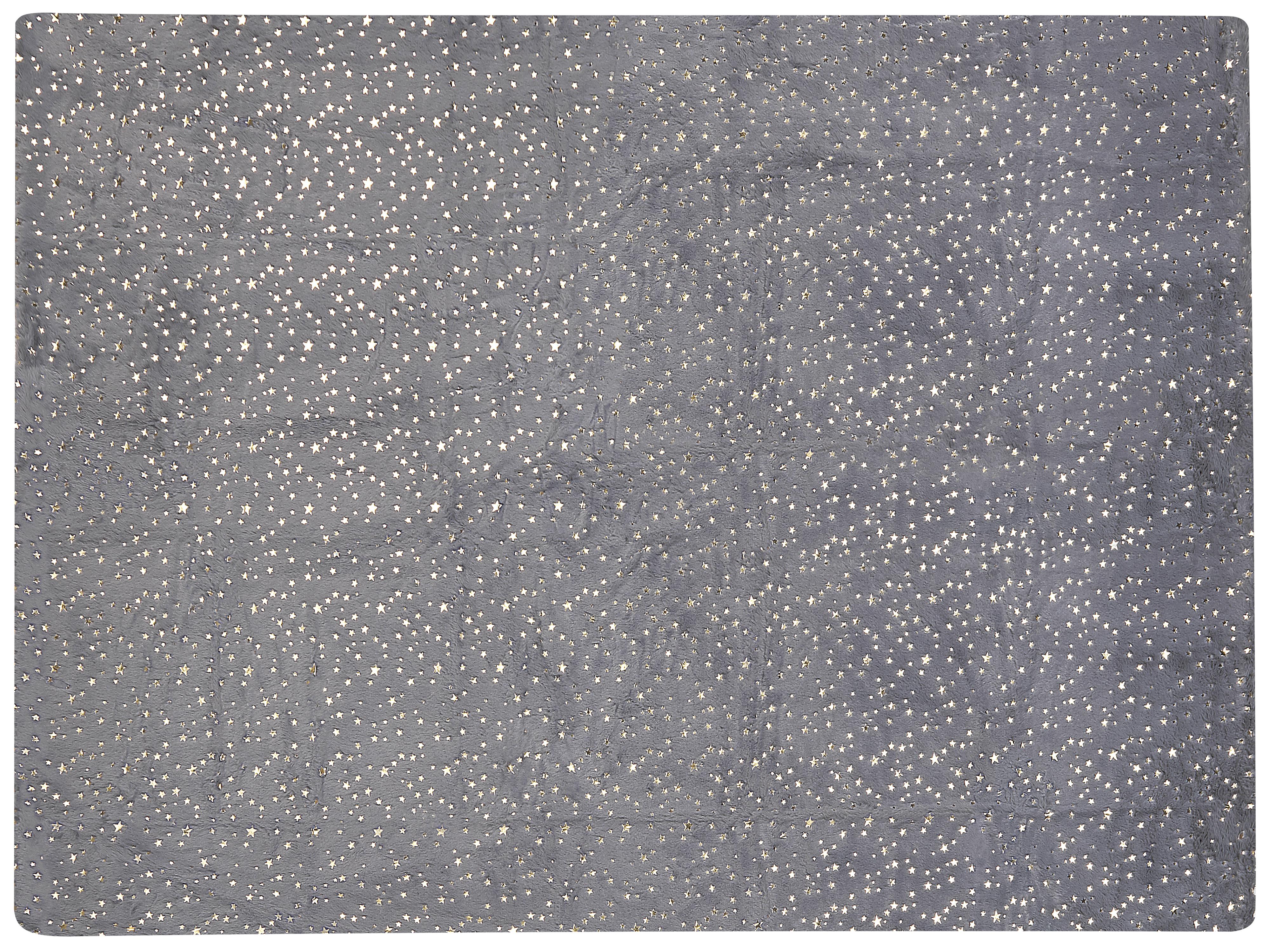 Plaid ALAZEYA 130 x 180 cm Grijs
