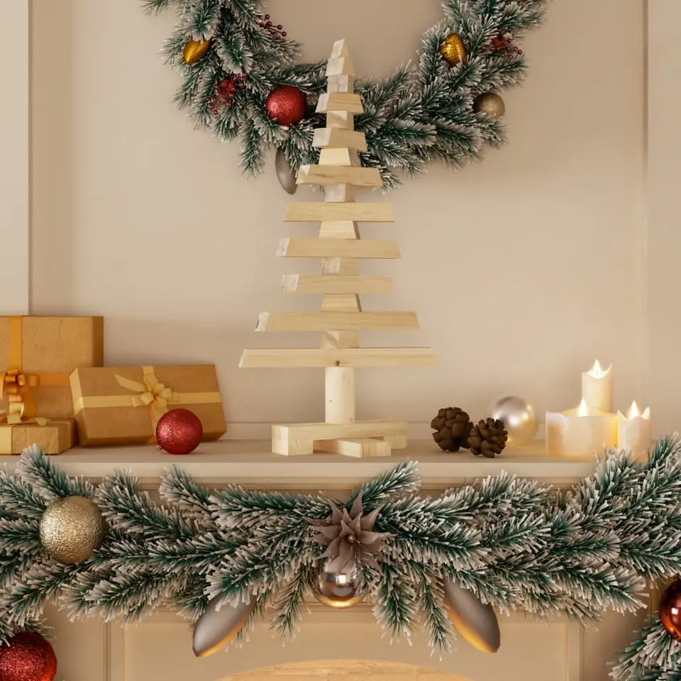 vidaXL - Kunstkerstboom - Bruin - 60 cm